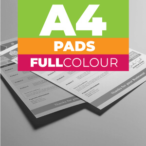 A4 NCR Pads Full Colour
