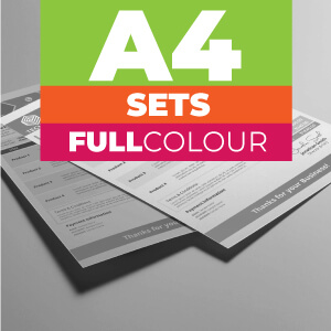 A4 NCR Sets Full Colour