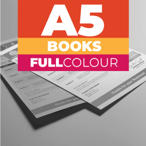 A5 NCR Books Full Colour